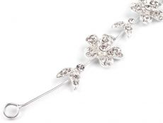 Štrasová ozdoba do vlasů 3 1ks