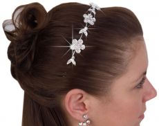 Štrasová ozdoba do vlasů 3 1ks