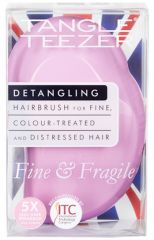 Tangle Teezer The Original Fine and Fragile Pink Dawn - Kartáč na vlasy světle růžový