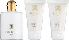 Trussardi Donna Vánoční Set - EDP 30 ml + tělové mléko 30 ml + sprchový gel 30 ml Dárková sada