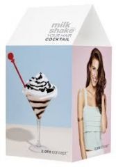 Milk Shake Cocktail Home Kit Warm Brown - Hydratační pěna 100ml + Direct Color Warm Brown 100ml Dárková sada