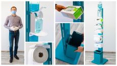 Hygienic Point - Dezinfekční stojan