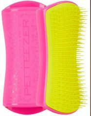 Tangle Teezer Pet Teezer® Detangling Pink - Kartáč pro všechny typy kožíšků Růžovo-žlutý