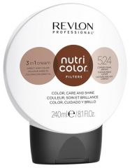 Revlon Professional Nutri Color Filters - Barevná maska na vlasy 524 Coppery pearl brown 240ml