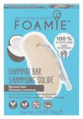 Foamie Shampoo Bar Shake Your Coconuts - Tuhý šampon pro normální vlasy 80 g