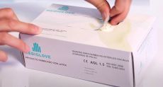 Mediglove White Latex Gloves - Jednorázové latexové rukavice Bez pudru S Bílé 100ks