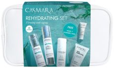Casmara Hydra Lifting Sada - Krém 50 ml + sérum 50 ml + odličovač 3v1 50 ml + tělový krém 50 ml + oční krém 5 ml Dárková sada