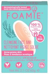Foamie Cleansing Face Bar Don't spot me now Acne-prone skin Deep Pore Cleansing - Čistící mýdlo pro problematickou pleť 60 g
