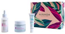 Ainhoa Vegan Collagen+ Vánoční Set - Krém 50 ml + sérum 50 ml + micelární gel 15 ml Dárková sada