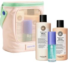 Maria Nila Head & Hair Heal GIFT BOX 25 - Šampon 350 ml + kondicionér 300 ml + Argan Oil 30 ml Dárková sada