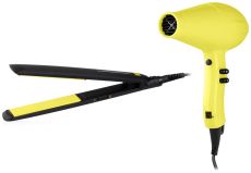 Labor Pro Perfect Gift - Fén na vlasy Phone Zero 1800W + Turmalínová žehlička na vlasy Blue Ice Dárková sada