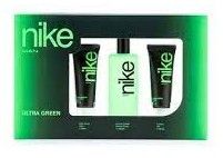 Nike Ultra Green Men Set - EDT 100 ml + sprchový gel 75 ml + balzám po holení 75 ml Dárková sada