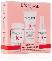 Kérastase Genesis Travel Set - Šampon 80 ml + sérum 45 ml + péče 75 ml Dárková sada