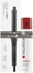 Paul Mitchell Neuro Curl+ Protect Duo - Kulma na vlasy + termoochranný sprej 200 ml Dárková sada