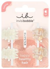 Invisibobble CLIPSTAR XS Petit Rainbow - Skřipce do vlasů 4 ks