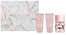 Michael Kors Pour Femme Absolu Vánoční Set - EDP 50 ml + sprchový gel 50 ml + tělový balzám 50 ml Dárková sada