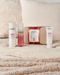 Goldwell Dualsenses Color Christmas Set - Šampon 250 ml + sprej 150 ml + balzám 75 ml Dárková sada