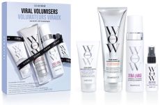 Color Wow Viral Volumizers - Šampon pro ochranu barvy 250 ml + hydratační kondicionér 75 ml + objemová pěna 195 ml + sprej pro objem 50 ml Dárková sada