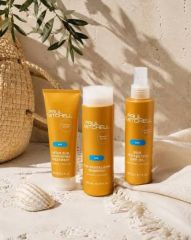 Paul Mitchell Sun Trio Kit - Revitalizační šampon SUN 300 ml + Výživná péče po opalování SUN 150 ml + Suchý ochranný olej proti slunci 150 ml Dárková sada