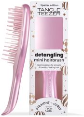 Tangle Teezer Ultimate Detangler Mini Chrome Pink Satin - Kartáč na vlasy