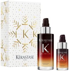 Kérastase Nutritive 8 Hours Night Serum Duo Vánoční Set 26 - Noční sérum 90 ml + noční sérum 30 ml Dárková sada
