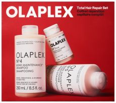 Olaplex Total Hair Repair Set - N°.3PLUS Complete Repair Treatment 50 ml + N°.4 Bond Maintenance Šampon 250 ml + N°.5 Bond Maintenance Kondicioner 250 ml Dárková sada