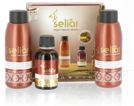 Echosline Seliar Sada - vyživující fluid 30 ml + šampon 100 ml + maska na vlasy 100 ml Dárková sada