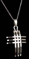 Náhrdelník Kříž z nerez oceli 16771_2_2