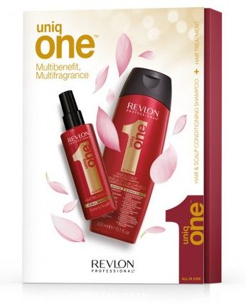 Uniq One Duo Pack - Maska na vlasy 150 ml + Šampon 300 ml Dárková sada