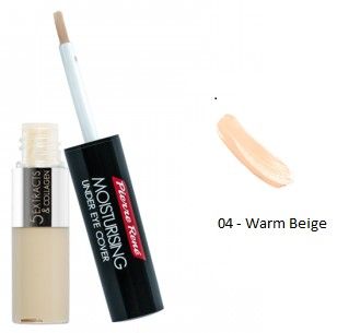 Pierre René Moisturising Eye Cover - Korektor na oční okolí č. 04 Warm Beige 4 ml