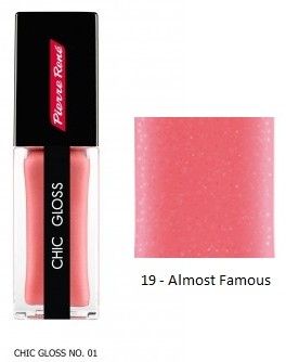 Pierre René Chic Gloss - Lesk na rty č. 19 Almost Famous 15g