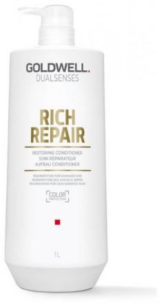 Goldwell Dualsenses Rich Repair Restoring Conditioner - Regenerační kondicionér pro suché a poškozené vlasy 1000 ml