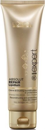 L´Oréal Professionnel Série Expert Absolut Repair Lipidium Blow-dry Cream - Ochranný krém 125 ml