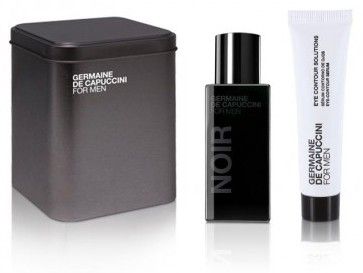 Germaine de Capuccini For Men Eau de Parfume Noir - Sérum na oční okolí 15ml + Pánský parfém Noir 50ml Dárková sada