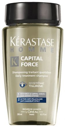 Kérastase Homme Bain Capital Force Anti-Pelliculaire - Intenzivní šampón proti lupům 250ml