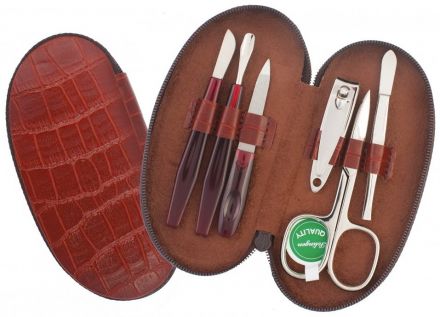 Dup Manikúra BROWN - Manikúrní sada 6-ti dílná