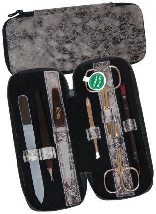 Manikúra SYDNEY - Koženková manikúrní sada 7-mi dílná