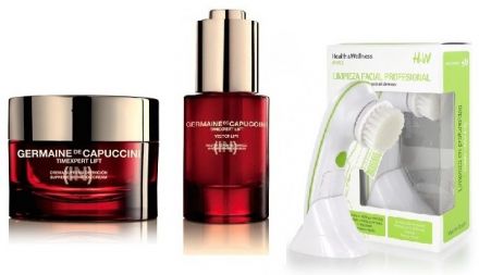Germaine de Capuccini Timexpert Lift (IN) Set - Zpevňující sérum 50ml + Pleťový krém na krk a dekolt 50ml + Elektrický kartáček Dárková sada