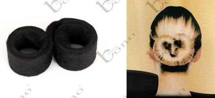 Twister Hairgami černý 1ks