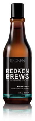 Redken Brews Mint Shampoo - Povzbuzující šampon 300 ml