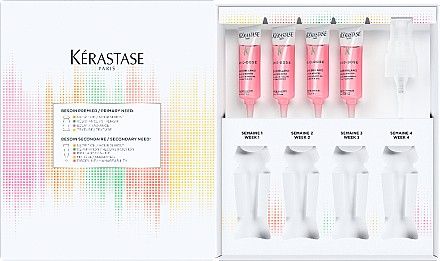 Kérastase Fusio-Dose Homelab Brillance Booster - Domácí kůra pro barvené vlasy 4x6ml