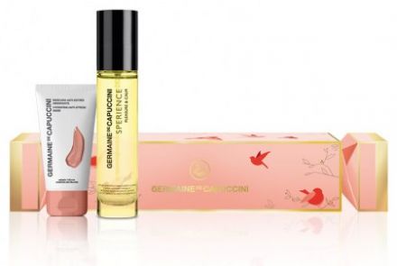 Germaine de Capuccini Sperience Calmness Cracker Set - Hydratační protistresová maska 50 ml + Aromatická voda 50 ml Dárková sada
