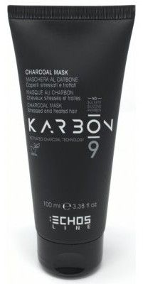 Echosline Karbon 9 Charcoal Mask - Maska s aktivním uhlím 100 ml cestovní balení