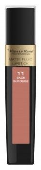 Pierre René Matte Fluid Back in Rouge - Krémová tekutá rtěnka č. 11 6 g