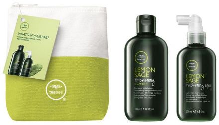Paul Mitchell Tea Tree Lemon Sage Duo - Šampon pro větší objem 300 ml + sprej na objem 200 ml Dárková sada
