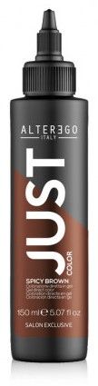 Alter Ego Just Color Spicy Brown - Barva na vlasy Hnědá spicy 150 ml