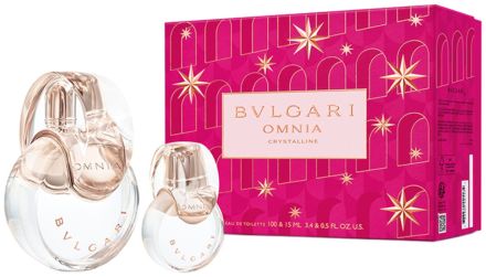 Bvlgari Omnia Crystalline Set - EDT 100 ml + EDT 15 ml Dárková sada