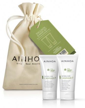 Ainhoa Cannabi7 Set - Emulze 50 ml + maska 50 ml Dárková sada