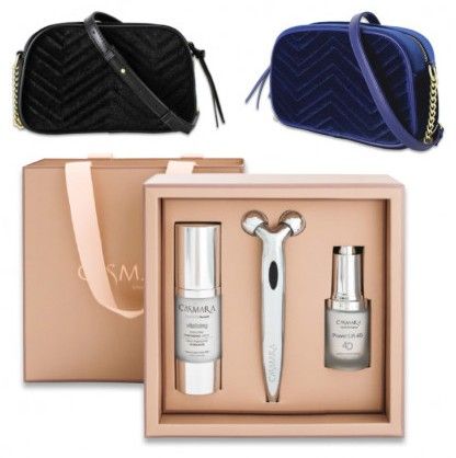 Casmara Vitalizing Vánoční sada - Krém 30 ml + sérum power lift 4D 15 ml + masážní váleček Dárková sada