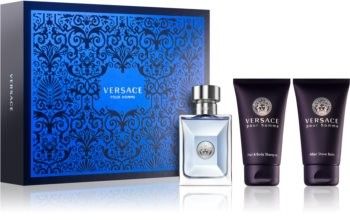 Versace Pour Homme Set - Šampon 50 ml + balzám po holení 50 ml + EDT 50 ml Dárková sada